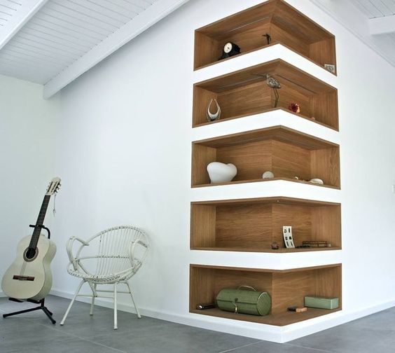 25+ originálních inspirací a nápadů na rohové poličky – Prima inspirace
