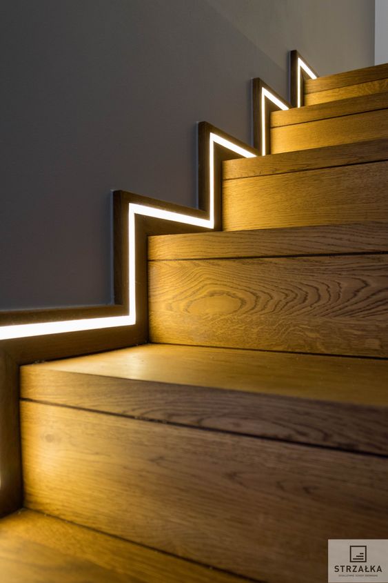 Skvělé nápady a inspirace, jak originálně osvětlit vaše schodiště – Prima inspirace