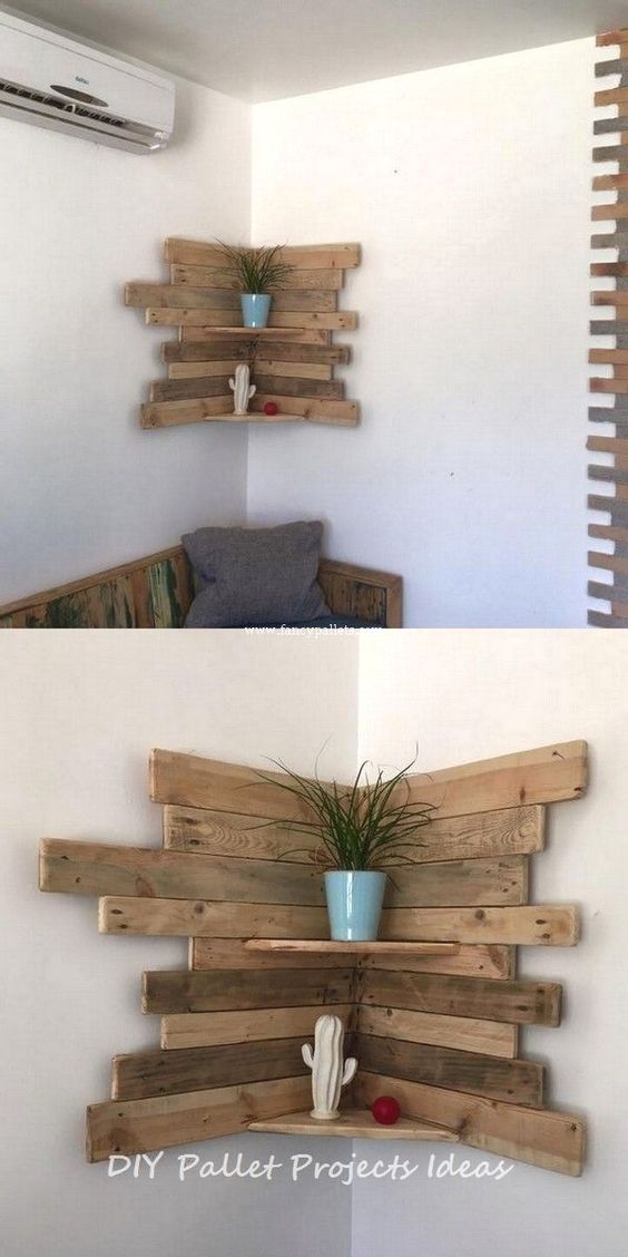 25+ nástěnných dekorací z odpadového dřeva – Prima inspirace