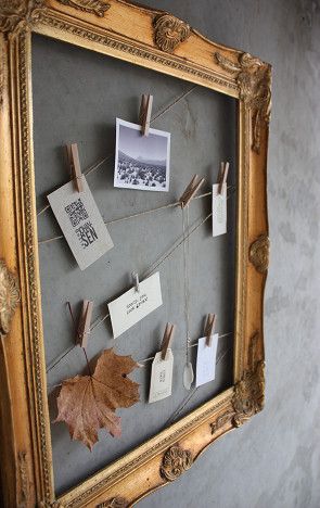 Staré rámy od obrazů nevyhazujte! 25+ inspirací na krásné interiérové doplňky z obyčejných rámů!
