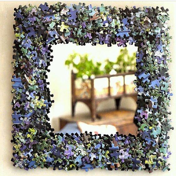 Skvělé nápady, jak využít zbylé dílky puzzle, kterému chybí jeden nebo více kousků: 30+ nápadů na originální dekorace!