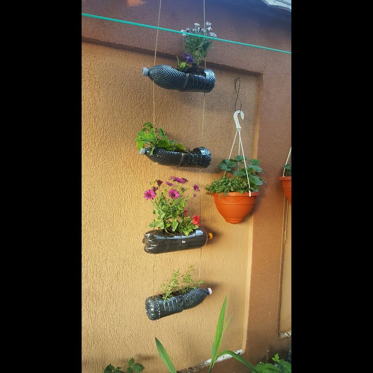 Inspirace na jarní, zahradní tvoření: Využijte obyčejnou PET lahev!
