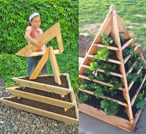 20+ krásných vertikálních květináčů a záhonů, které si můžete sami vyrobit – Inspirujte se!