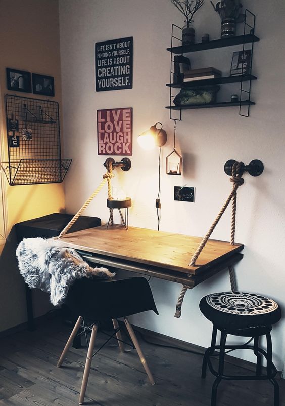 25+ skvělých inspirací na netradiční pracovní stůl – Prima inspirace