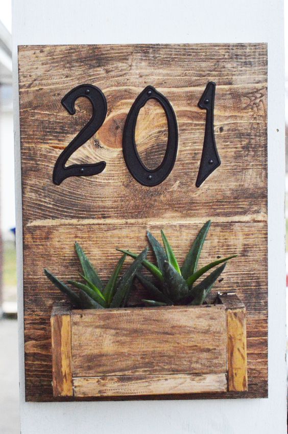 20+ krásných inspirací na číslo popisné pro váš dům – Prima inspirace