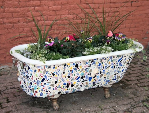 Recyklujte a využijte starou vanu v domácnosti či na zahrádce – Prima inspirace