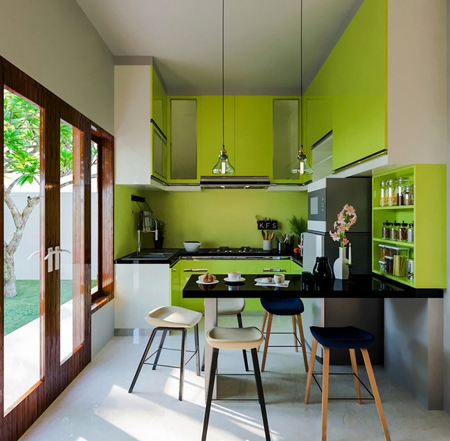 Zelený design kuchyně: 58 velkolepých a svěžích nápadů