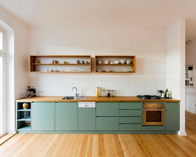 Zelený design kuchyně: 58 velkolepých a svěžích nápadů
