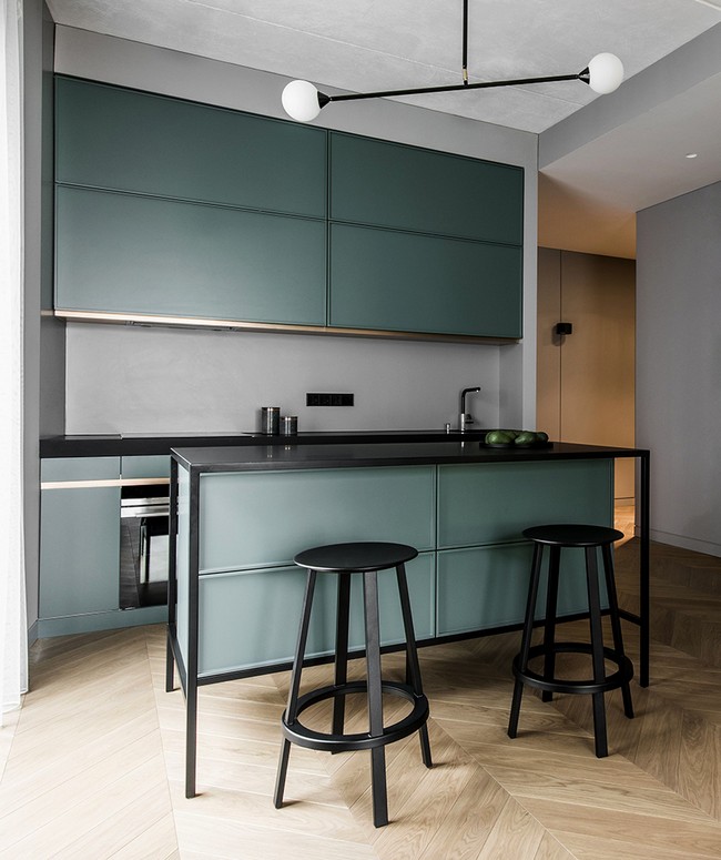Zelený design kuchyně: 58 velkolepých a svěžích nápadů
