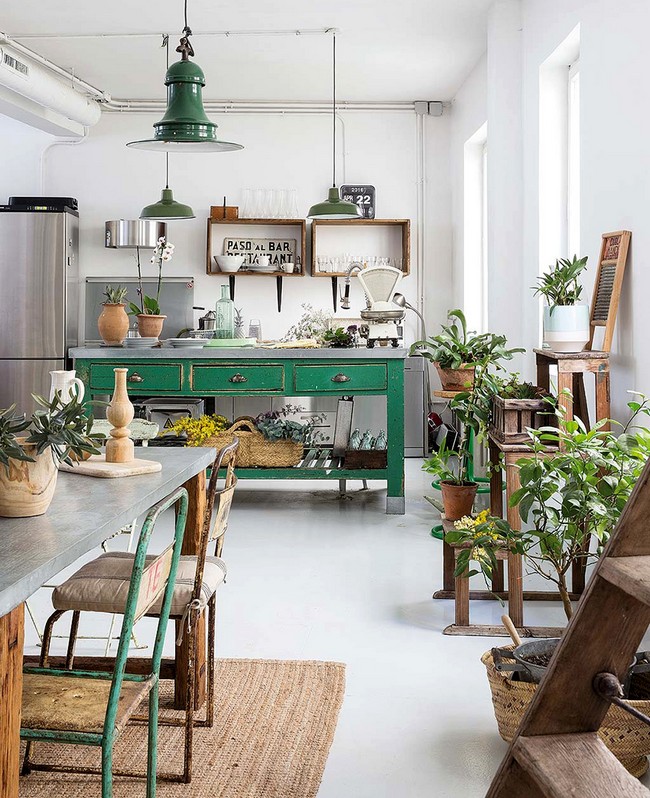 Zelený design kuchyně: 58 velkolepých a svěžích nápadů