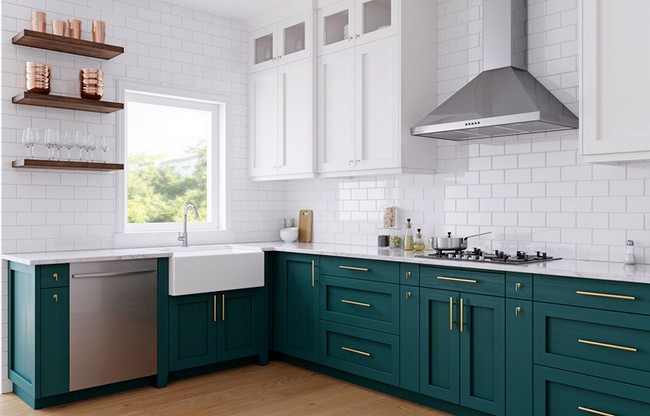 Zelený design kuchyně: 58 velkolepých a svěžích nápadů
