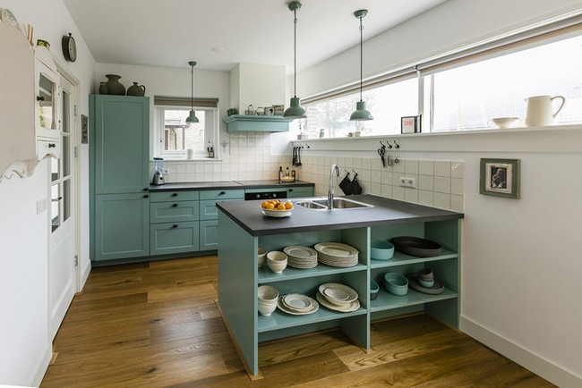Zelený design kuchyně: 58 velkolepých a svěžích nápadů