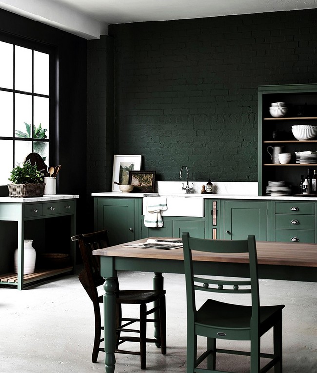 Zelený design kuchyně: 58 velkolepých a svěžích nápadů