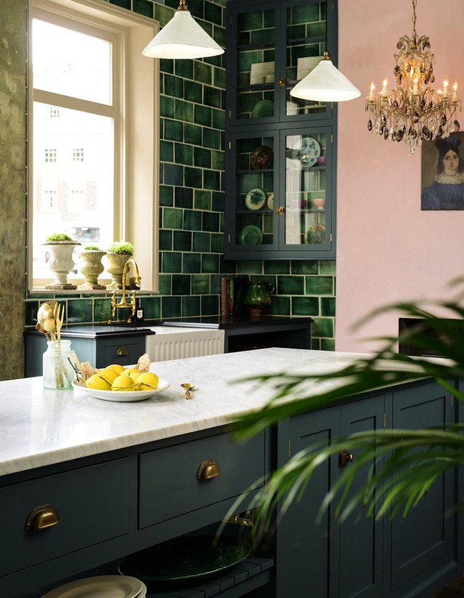 Zelený design kuchyně: 58 velkolepých a svěžích nápadů