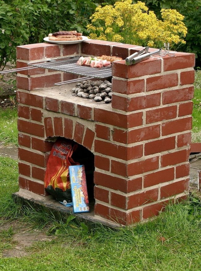 Cihlový gril vlastníma rukama: 47 nápadů na gril