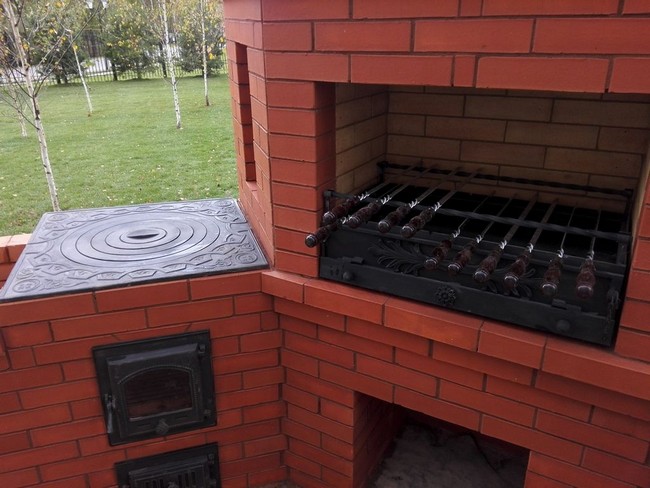 Cihlový gril vlastníma rukama: 47 nápadů na gril