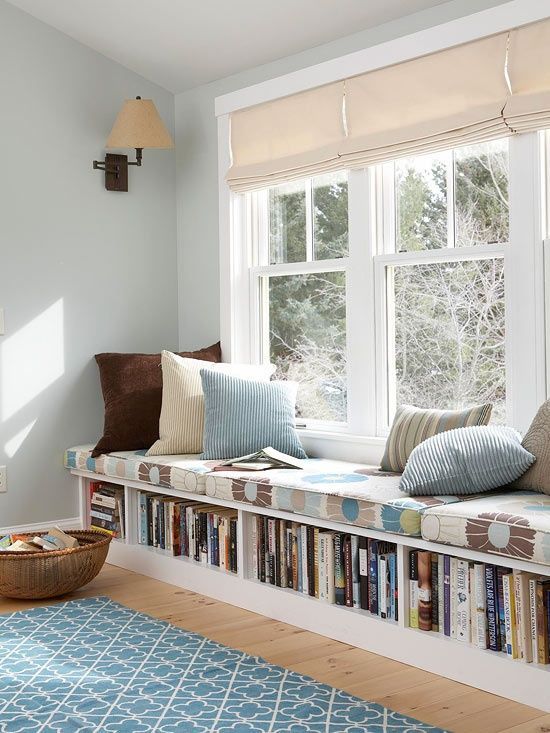 Vytvořte si pod oknem úžasné místo pro relax: Inspirace do domácnosti