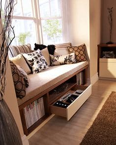 Vytvořte si pod oknem úžasné místo pro relax: Inspirace do domácnosti