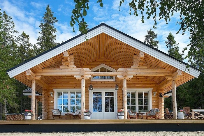 Krásný jednopodlažní dům s panoramatickými okny: 52 příkladů fotografií