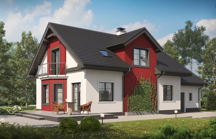 Jak krásně zrenovovat fasádu domu: 45 nápadů na nátěry