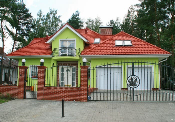 Jak krásně zrenovovat fasádu domu: 45 nápadů na nátěry