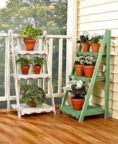 Inspirace na levné a krásné poličky na Váš balkón nebo terasu – Inspirujte se