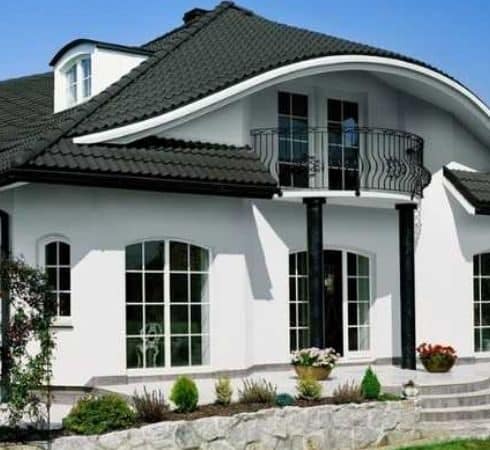 Elegantní a krásné domy v tmavých barvách: 50 nejlepších nápadů