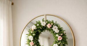15 jednoduchých jarních nápadů na výzdobu krbové římsy, které vypadají luxusně