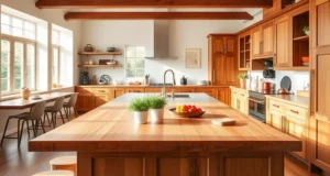 15 úžasných nápadů na pracovní desky z masivního dřeva, které promění vaši kuchyni!