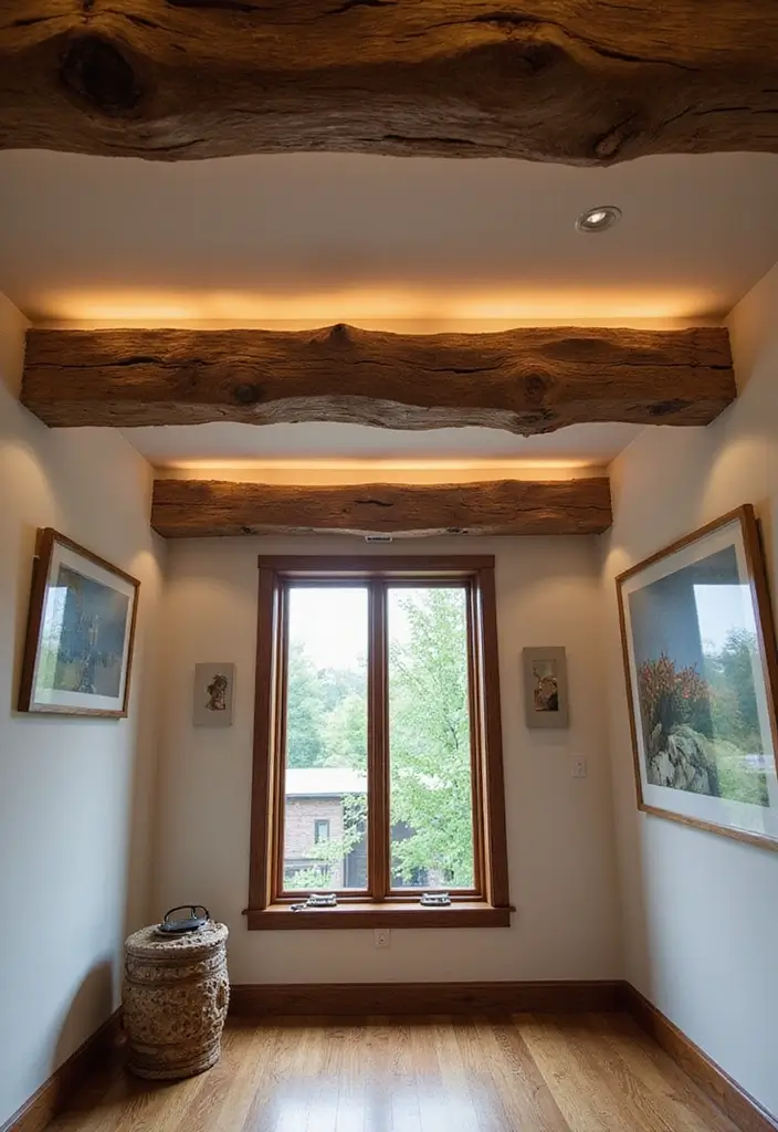 Rustikální dřevěné trámy a skryté LED podsvícení: 20 inspirací pro autentický hacienda styl