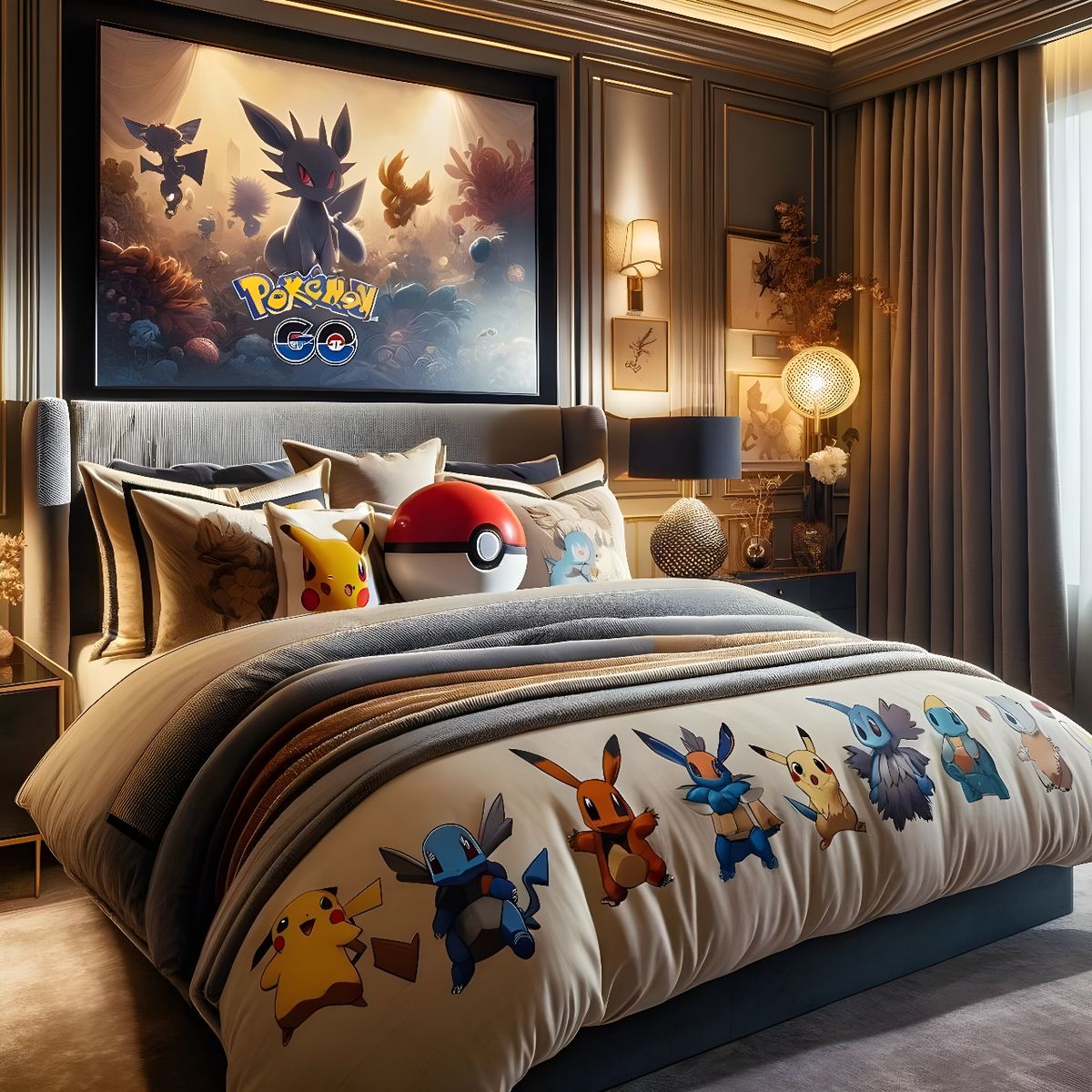 Pokémon inspirace do pokoje: postele, povlečení a dekorace s Pikachu – 15 nejkrásnějších inspirací