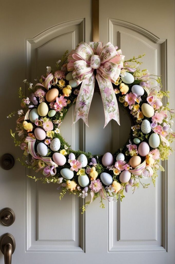 Jarní věnce na dveře: 30+ jednoduchých jarních DIY inspirací