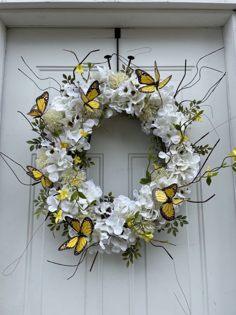 Jarní věnce na dveře: 30+ jednoduchých jarních DIY inspirací