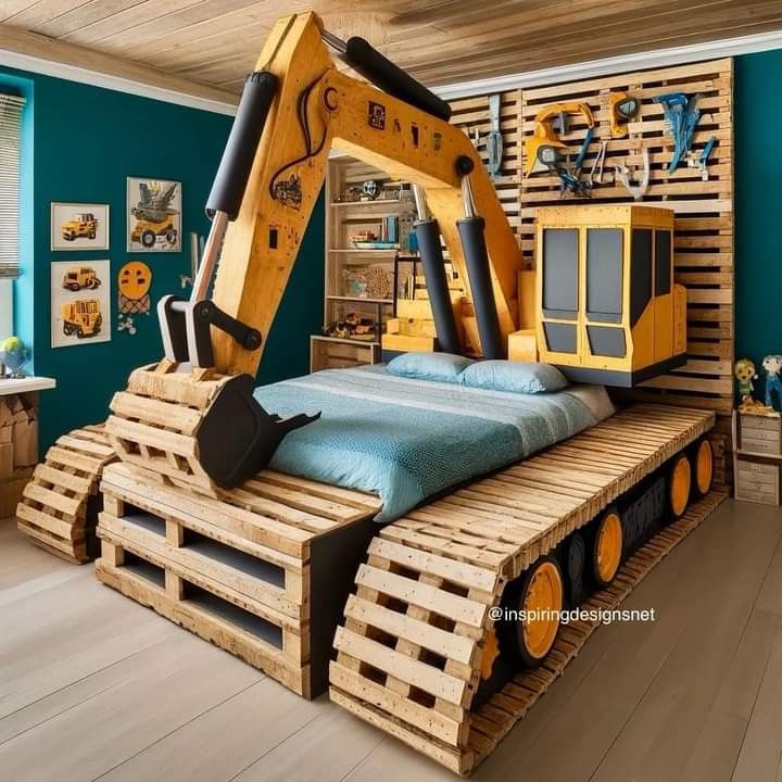 Usínání s úsměvem: 25 inspirací na tematické postele, které děti budou milovat