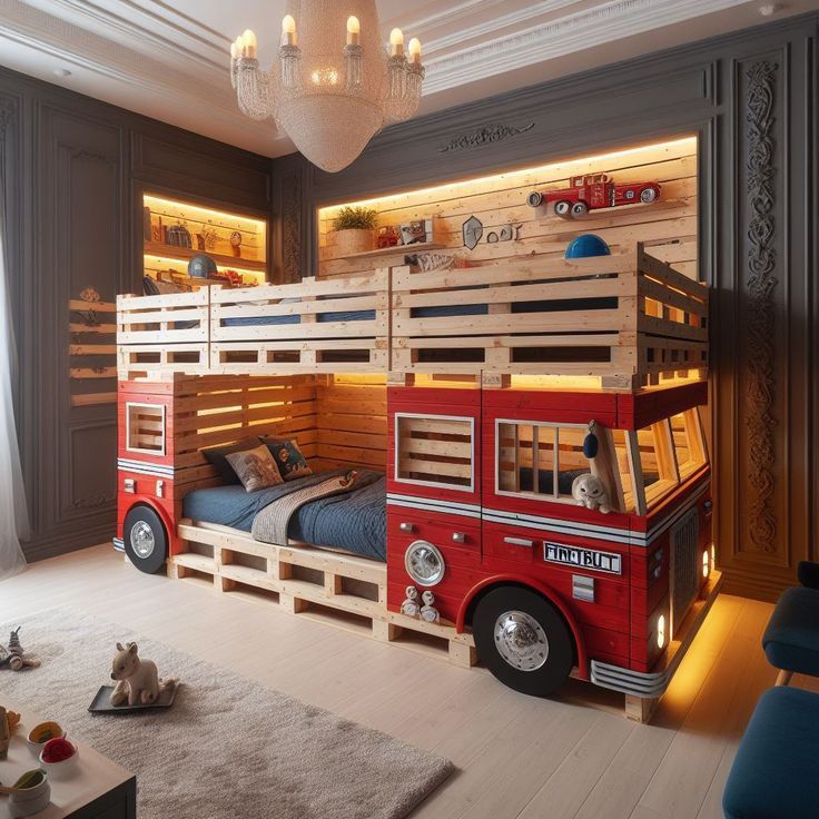 Usínání s úsměvem: 25 inspirací na tematické postele, které děti budou milovat