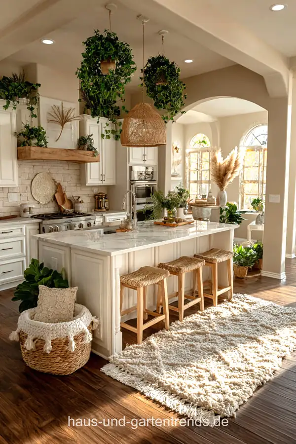 Boho v moderní kuchyni: 20 nápadů pro útulný a minimalistický styl
