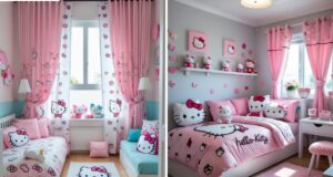 15 nápadů, jak proměnit pokoj s Hello Kitty v něžné království