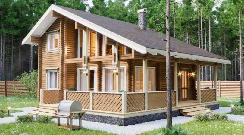 Krásné fasády domů z lepeného lamelového dřeva: 50+ ekologických návrhů s elegantním designem