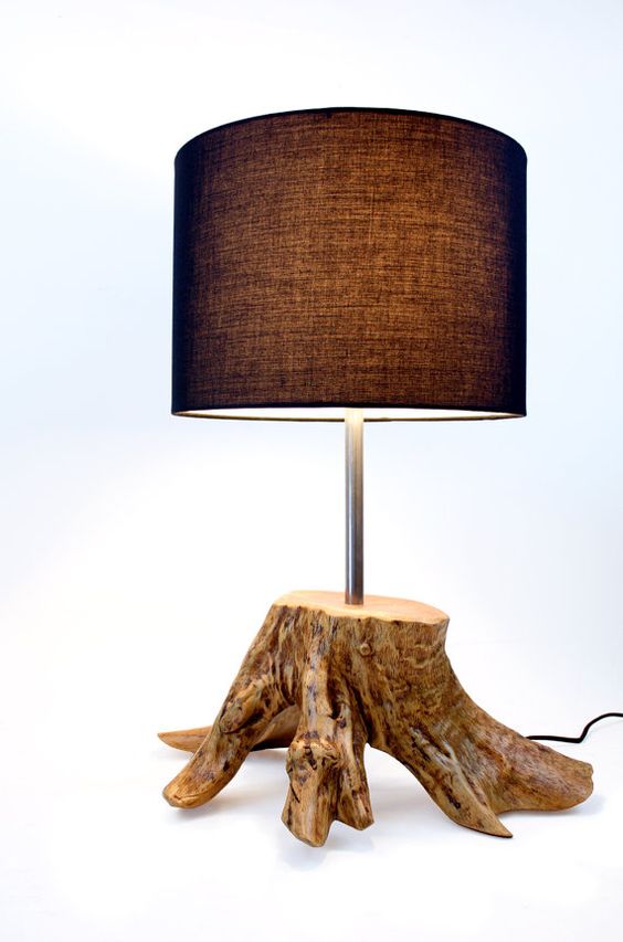 40 originálních DIY dřevěných lamp, které si vyrobíte svépomocí