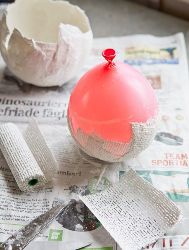 15 DIY váz z balónků a sádry: jednoduché návody krok za krokem na levné dekorace do bytu