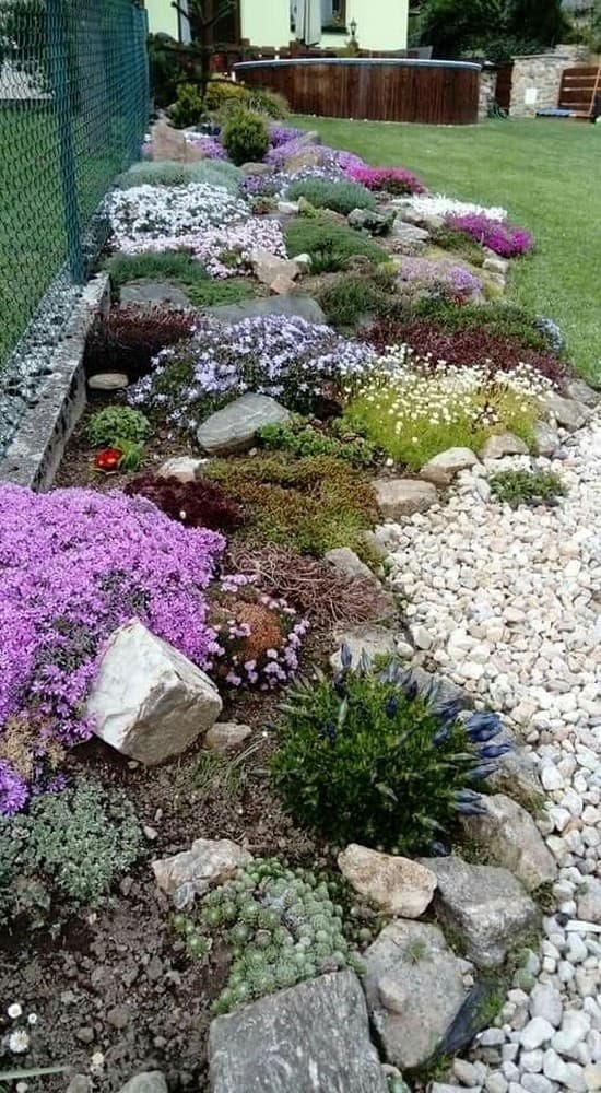 Zahradní design se skalou: 35+ inspirativních příkladů skalek a květinových záhonů pro váš pozemek