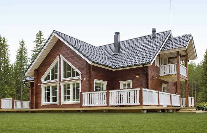 Krásné fasády domů z lepeného lamelového dřeva: 50+ ekologických návrhů s elegantním designem