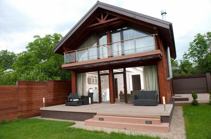Krásné fasády domů z lepeného lamelového dřeva: 50+ ekologických návrhů s elegantním designem