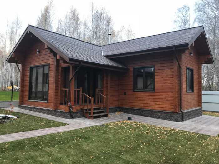 Krásné fasády domů z lepeného lamelového dřeva: 50+ ekologických návrhů s elegantním designem