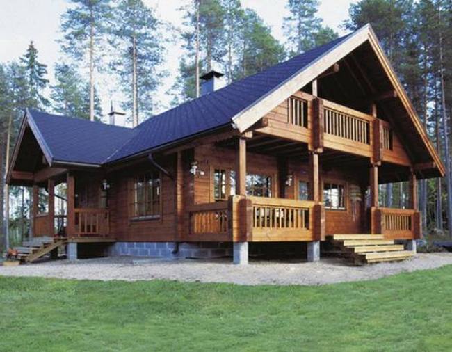 40 nadčasových dřevěných domů ve venkovském stylu