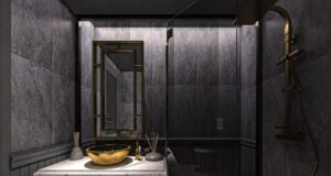 Elegance v černé, antracitové a tmavém dřevě: 20 inspirací pro koupelnu s wow efektem