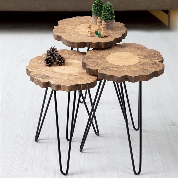 45+ kouzelných nápadů z dřevěných plátků, které zvládne každý