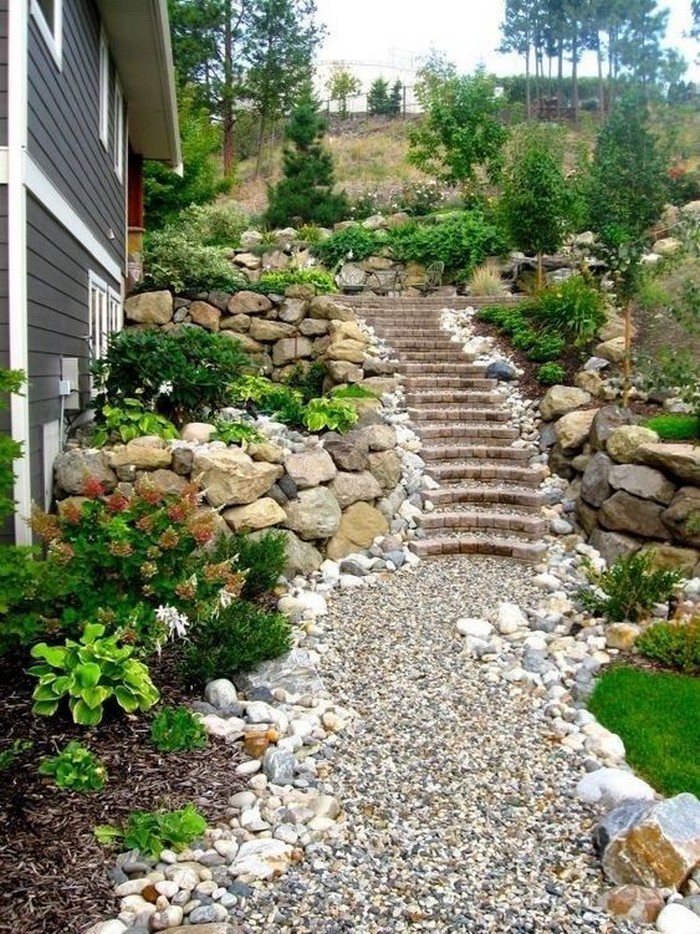 Elegantní zahradní chodník, který zvýrazní krásu výsadby kolem: 40 inspirací