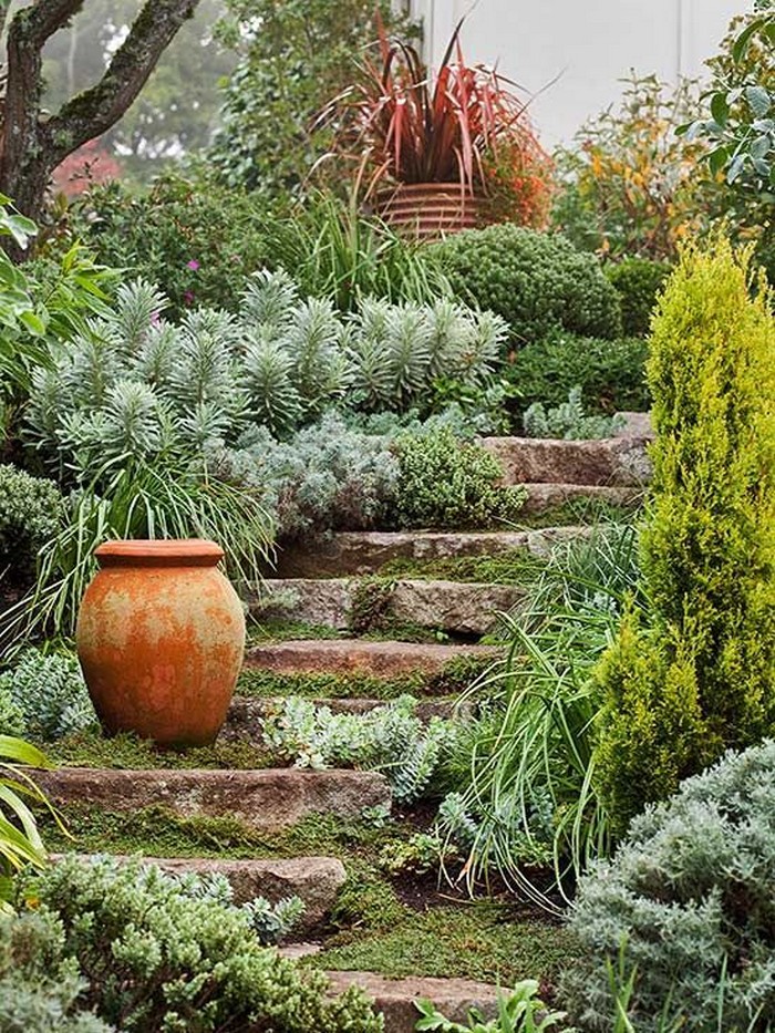 Elegantní zahradní chodník, který zvýrazní krásu výsadby kolem: 40 inspirací