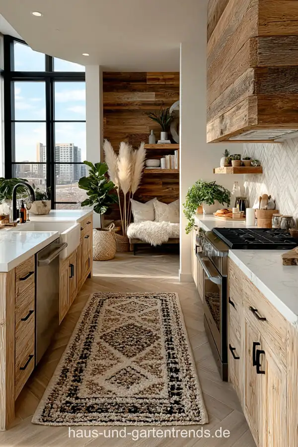 Boho v moderní kuchyni: 20 nápadů pro útulný a minimalistický styl